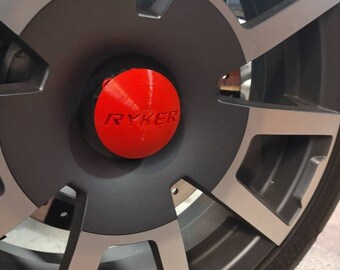 Can-Am Ryker (Ryker Logo) wheel center cap set with mounts (3 piece set)