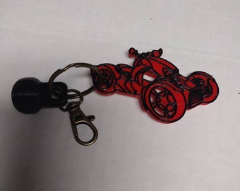 Can-am Ryker keychain with fob holder