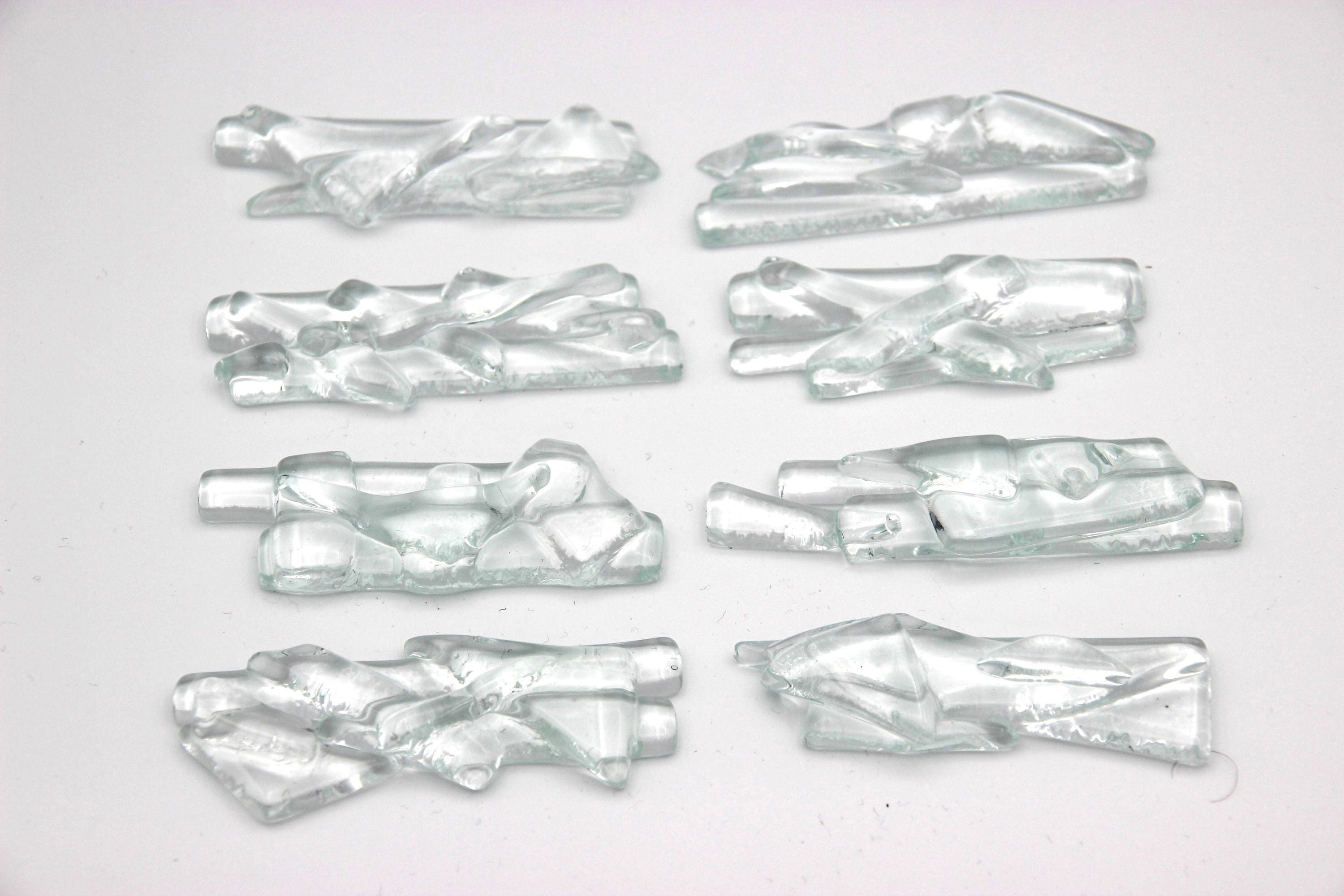 Lot de 8 Porte-Couteaux Transparent