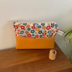 Porte-monnaie ou pochette tout en tissu 7 - Multicolore