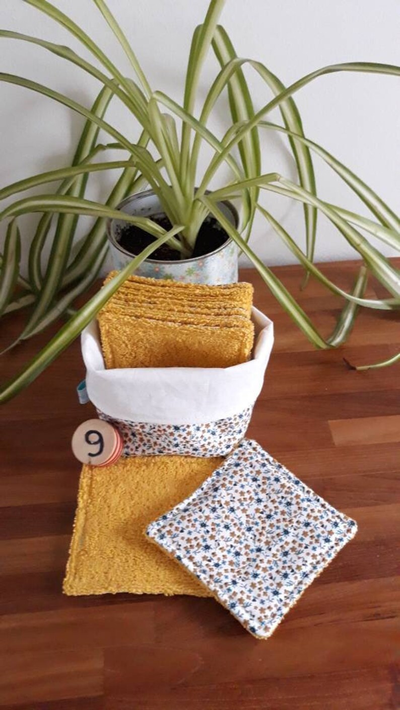 Lingettes Lavables Bébé En Coton - Lot De 4 Serviettes Douces 30x30 Cm - Pour Visage, Rot, Soin - 2