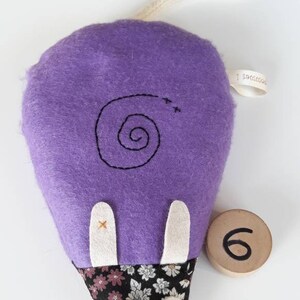 La souris, doudou, décoration de chambre 6 - Violet