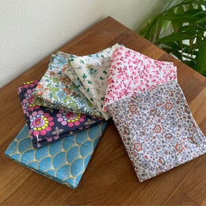 Cloth/cotton handkerchief - washable and reusable handkerchief - Zero waste