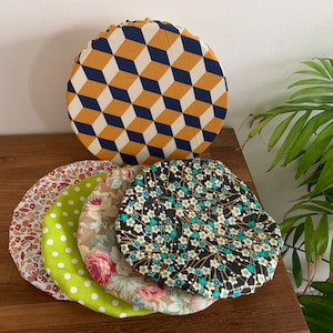 Flat cover / charlotte / reusable cover, ecological, washable - zero waste