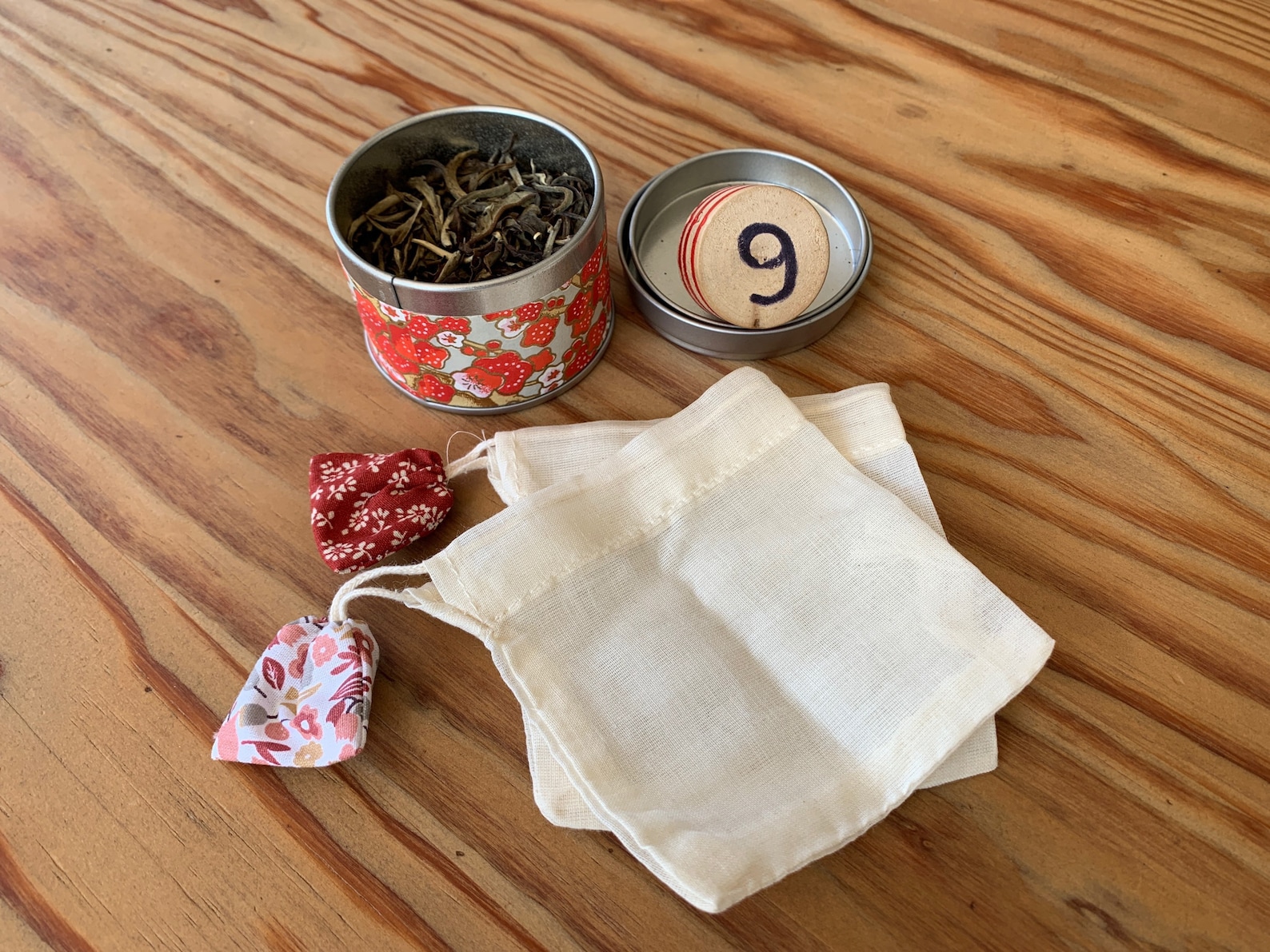 Washable tea bag reusable Zero waste batch of 2 bags Etsy