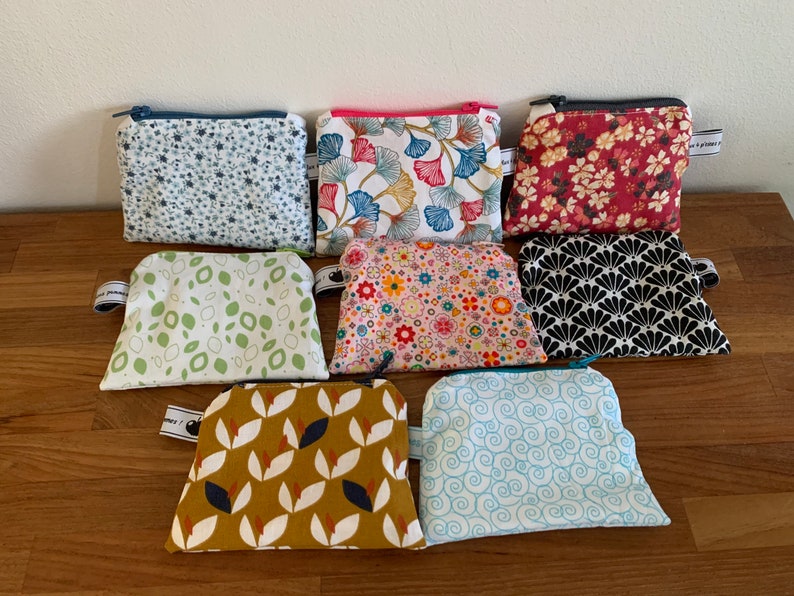 Cotton wallet, pouch, kit Cotton wallet, pouch, kit