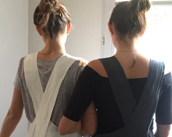 linen japanese apron