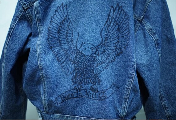 reversible jean jacket