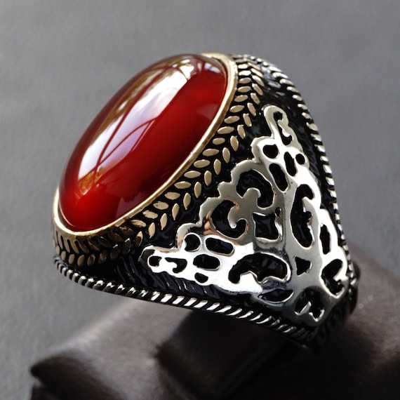 SILVER925 CARNELIAN INLAY RING/シルバー/リング SILVER925 CARNELIAN INLAY RING/シルバー/リング