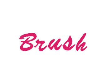 Brush Font - Machine Embroidery Font