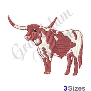 Longhorns Cattle Machine Embroidery Design, Embroidery Designs, Machine Embroidery, Embroidery Patterns, Embroidery Files, Instant Download