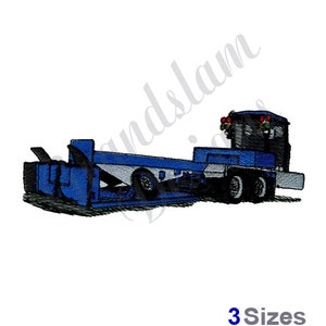 Tractor Pulling Sled  - Machine Embroidery Design