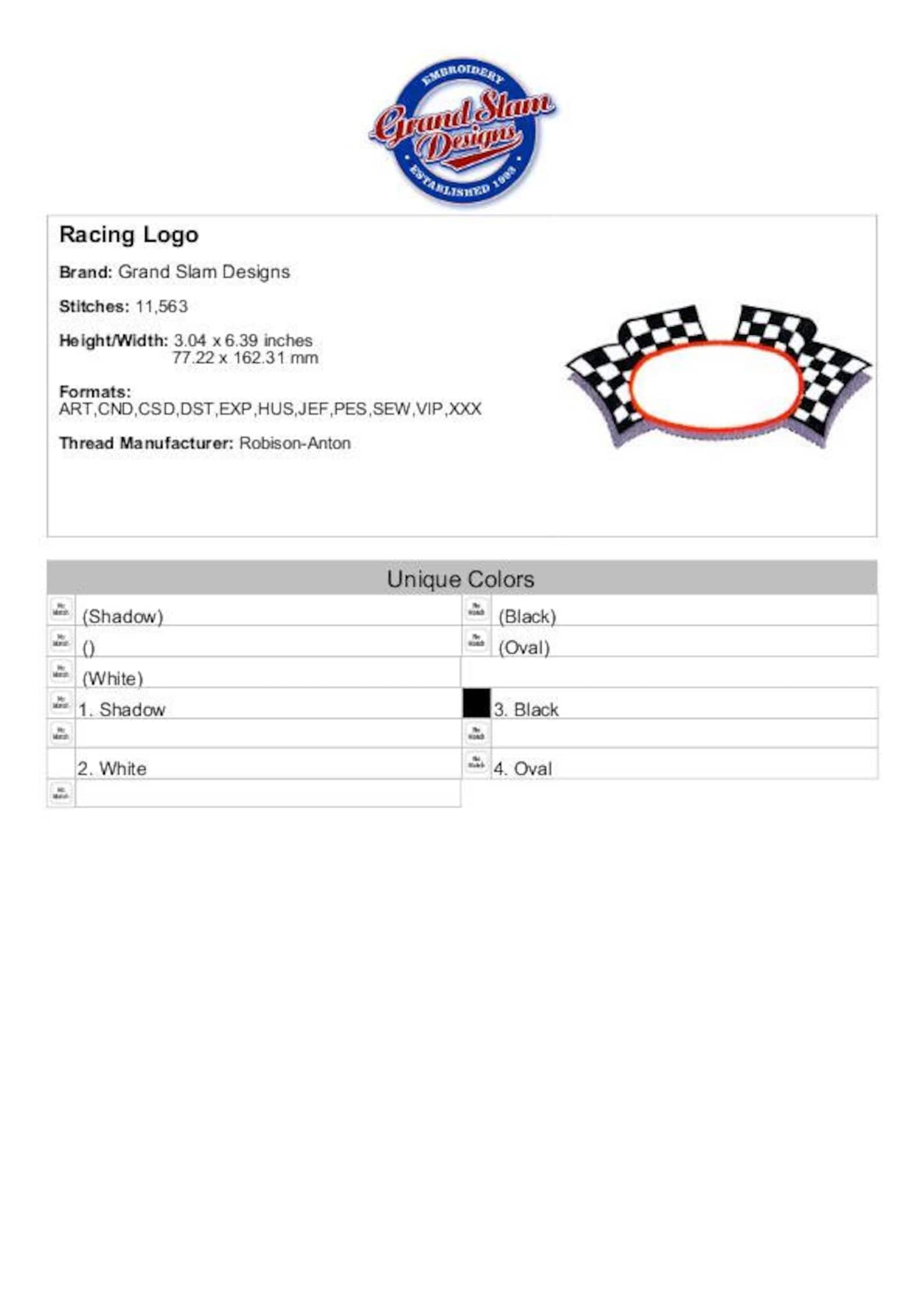 Racing Flags- Machine Embroidery Design, Embroidery Designs, Machine ...