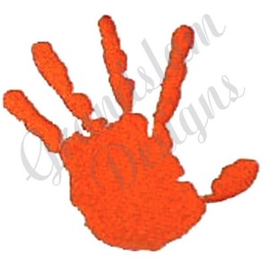 Handprint - Machine Embroidery Design, Embroidery Designs, Machine Embroidery, Embroidery Patterns, Embroidery Files, Instant Download