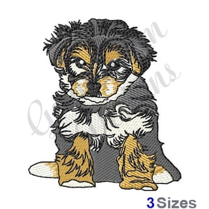 Morkie Pup - Machine Embroidery Design, Embroidery Designs, Machine Embroidery, Embroidery Patterns, Embroidery Files, Instant Download