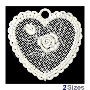 Fsl Heart Free Standing Lace - Free Standing Lace, Machine Embroidery Design, Embroidery Designs, Embroidery Patterns, Instant Download