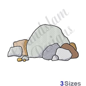 Rocks Pile - Machine Embroidery Design, Embroidery Designs, Machine Embroidery, Embroidery Patterns, Embroidery Files, Instant Download