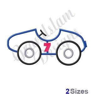 Applikation Auto - Maschinenstickerei, Stickmuster, Maschinenstickerei, Stickmuster, Stickdateien, Instant Download