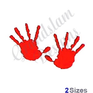 Handprints - Machine Embroidery Design