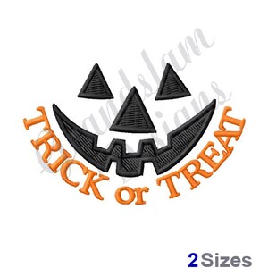 Trick Or Treat - Machine Embroidery Design