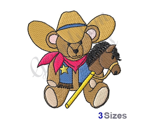 cowboy teddy bear