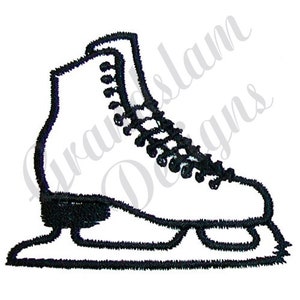 Ice Skate - Machine Embroidery Design, Embroidery Designs, Machine Embroidery, Embroidery Patterns, Embroidery Files, Instant Download