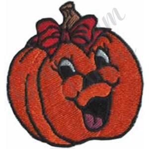Happy Girl Pumpkin - Machine Embroidery Design, Embroidery Designs, Embroidery, Embroidery Patterns, Embroidery Files, Instant Download
