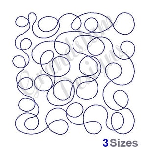 Meander Quilting -Macchina Ricamo Design, Disegni Ricamo, Ricamo Macchina, Modelli di ricamo, File di ricamo, Download istantaneo