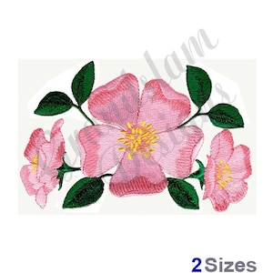 Prairie Rose - Stickdatei für die Stickmaschine