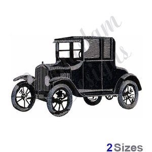 Antikes Auto - Maschinenstickerei, Stickmuster, Maschinenstickerei, Stickmuster, Stickdateien, Instant Download