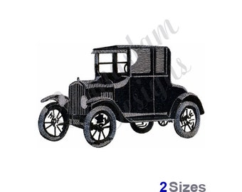 Antique Car - Machine Embroidery Design, Embroidery Designs, Machine Embroidery, Embroidery Patterns, Embroidery Files, Instant Download