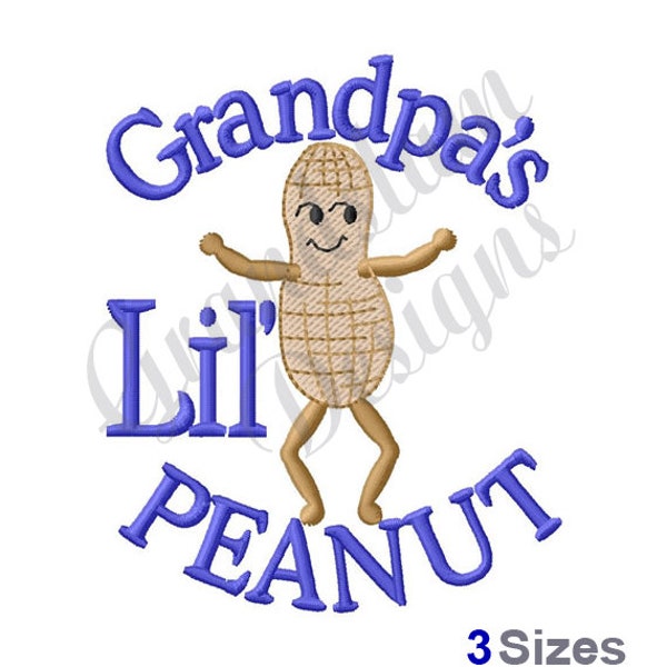 Grandpas Lil Peanut - Conception de broderie à la machine