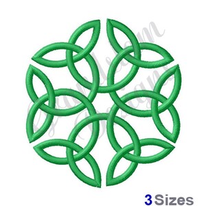 Celtic Knotwork Circle - Machine Embroidery Design