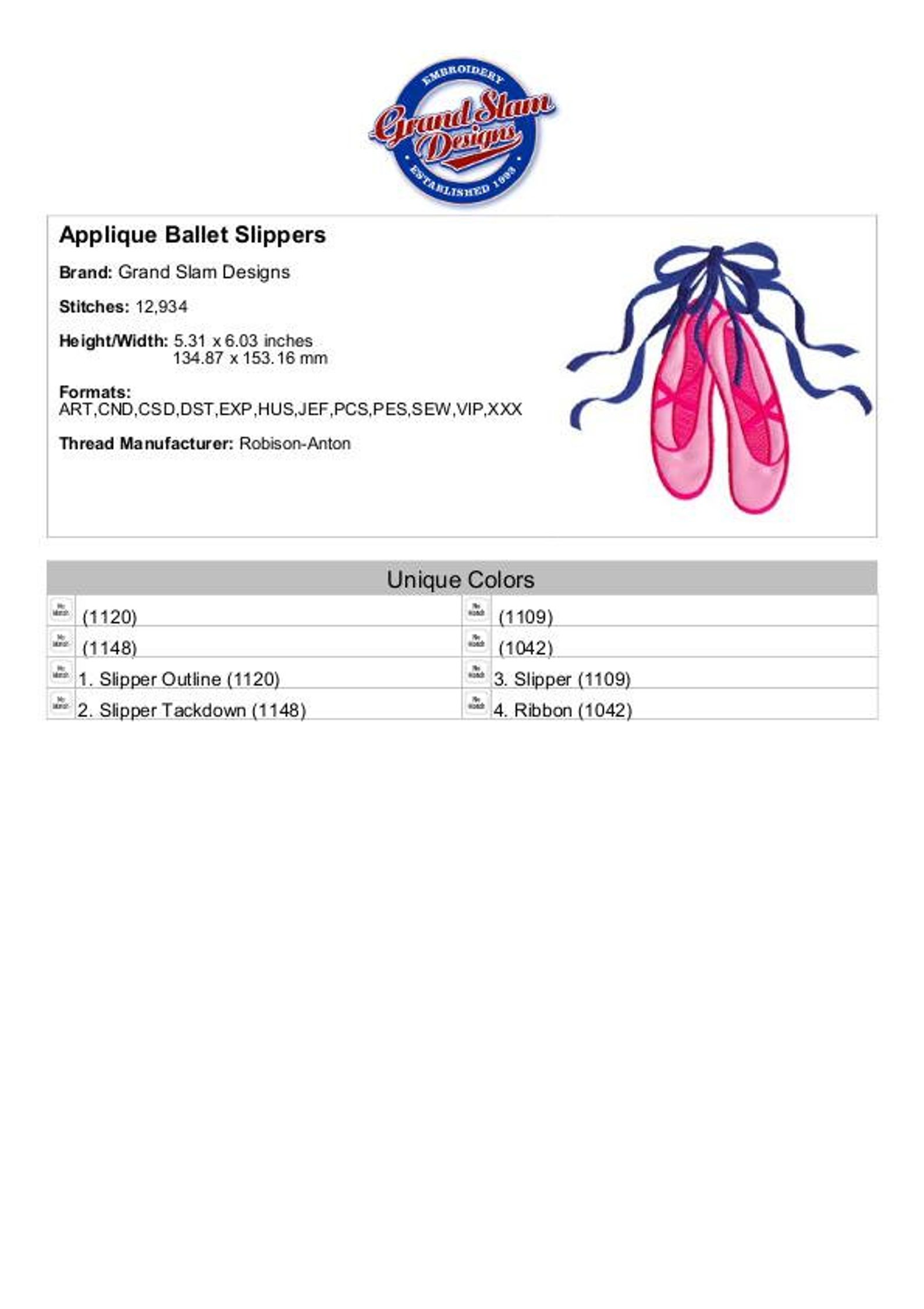 appliqué ballet slippers - machine embroidery design appliqué ballet slippers - machine embroidery design