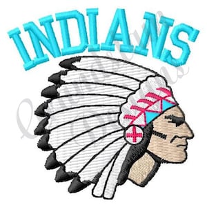 Indians - Machine Embroidery Design