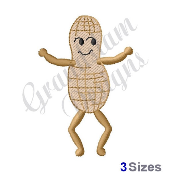 Dancing Little Peanut - Conception de broderie à la machine