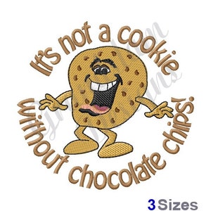 Chocolate Chip Cookie - Machine Embroidery Design, Embroidery Designs, Embroidery, Embroidery Patterns, Embroidery Files, Instant Download