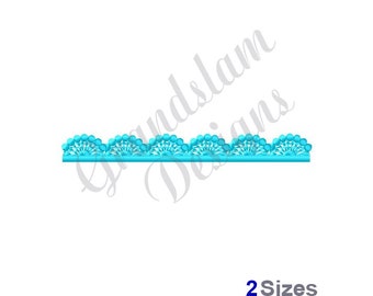 FSL Fan Edging Border - Machine Embroidery Design