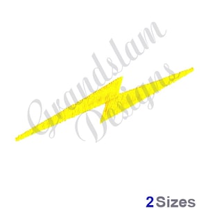Lightning Bolt - Machine Embroidery Design