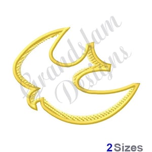 Dove Outline - Machine Embroidery Design, Embroidery Designs, Machine Embroidery, Embroidery Patterns, Embroidery Files, Instant Download