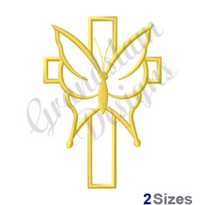Butterfly Cross Border - Machine Embroidery Design, Embroidery Designs, Embroidery, Embroidery Patterns, Embroidery Files, Instant Download