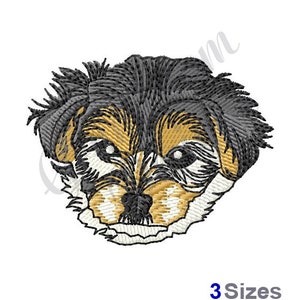 Morkie Face - Machine Embroidery Design, Embroidery Designs, Machine Embroidery, Embroidery Patterns, Embroidery Files, Instant Download