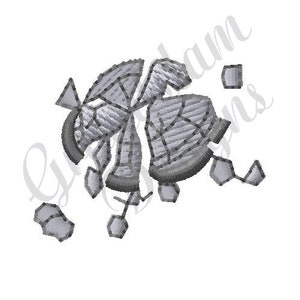 Clay Pigeon - Machine Embroidery Design