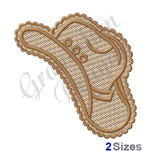 Fsl Cowboy Hat - Machine Embroidery Design
