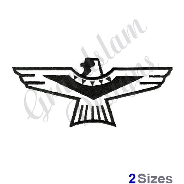 Thunderbird Outline - Machine Embroidery Design, Embroidery Designs, Embroidery, Embroidery Patterns, Embroidery Files, Instant Download