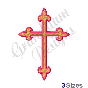 Holy Cross - Machine Embroidery Design, Embroidery Designs, Machine Embroidery, Embroidery Patterns, Embroidery Files, Instant Download