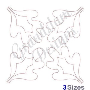 Oak Leaves Quilt- Machine Embroidery Design, Embroidery Designs, Machine Embroidery, Embroidery Patterns, Embroidery Files, Instant Download