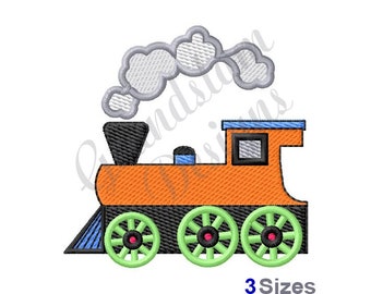 Train Engine - Machine Embroidery Design