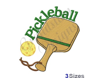 Pickleball - Maschinenstickdatei