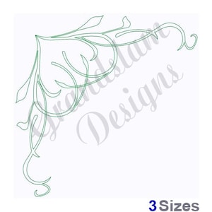 Herz Ecke Quilt Block - Maschinenstickerei, Stickmuster, Stickmuster, Stickdateien, Instant Download